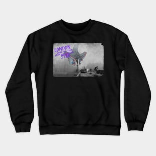 London under the attack from the beatitful star Crewneck Sweatshirt